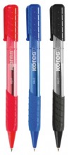 Ostatní - Kuličkové pero mechanické K6 Pen soft grip červené
