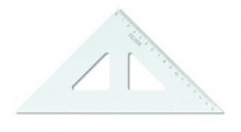 Ostatní - Trojúhelník plastový s ryskou