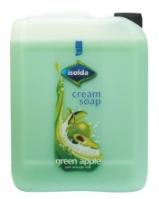 Ostatní - Krémové mýdlo ISOLDA 5L, zelené jablko