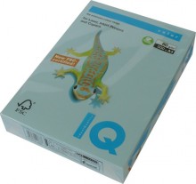 Ostatní - Barevný papír IQ A4 OBL70 ledově modrá
