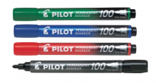 Ostatní - Popisovač PILOT 100 zelená, permanentní