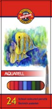 Ostatní - Pastelky Aquarell 3718  24 ks