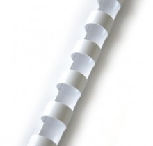 Ostatní - Plastové hřebeny 12,5 mm bílé