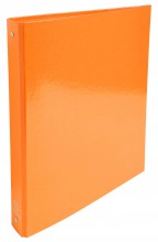 Exacompta - 4-kroužkový pořadač Iderama 32 x 26 cm, hřbet 40 mm prešpán, oranžový