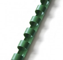 Ostatní - Plastové hřebeny 6 mm zelená
