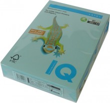Ostatní - Barevný papír IQ A4 MB30 středně modrá