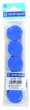 Ostatní - Magnet průměr 30 mm modrý
