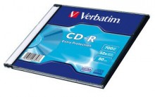 Ostatní - CD-R Verbatim 80min, 700MB, 52x, slim case