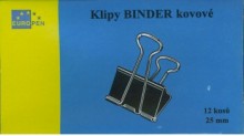 Ostatní - Klip Binder 25mm