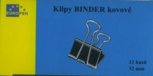 Ostatní - Klip Binder 32mm