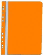Ostatní - Rychlovazač A4 PVC s Euroděrováním oranžová
