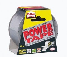 Ostatní - Páska lepící Power tape 10m stříbrná