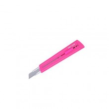 Deli - Nůž odlamovací DELI Růžový 126mm