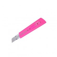 Deli - Nůž odlamovací DELI Růžový 169mm