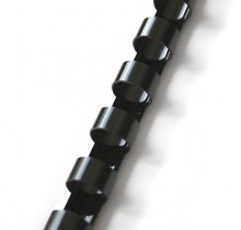 Ostatní - Plastové hřebeny 19 mm černá