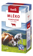 Ostatní - Mléko Tatra plnotučné 1L