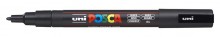 Posca - PC-3M akryl.popisovač POSCA, 0,9-1,3 černý