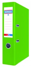 Donau - Pákový pořadač LIFE A4/75 mm karton, neonově zelený 