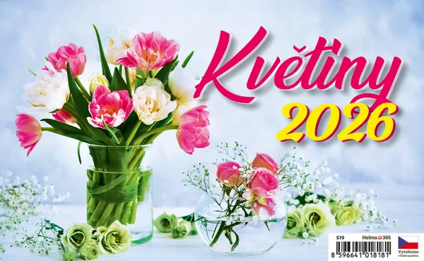 Kalendář Květiny