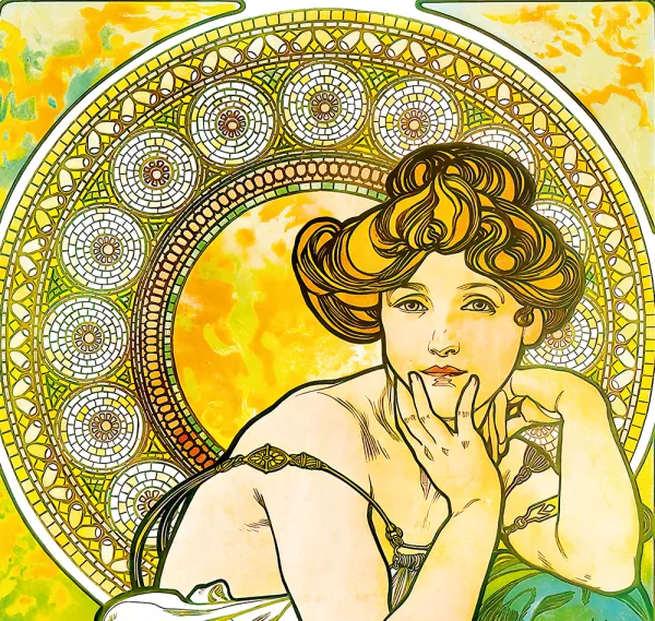 Kalendář HE N/194 Alfons Mucha