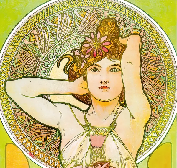 Kalendář HE N/194 Alfons Mucha