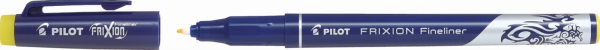 Pilot FriXion Fineliner, L, žlutá