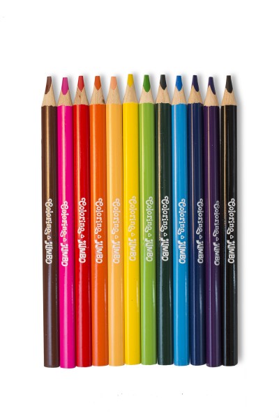 Pastelky Colorino JUMBO/12 barev+blok zdarma