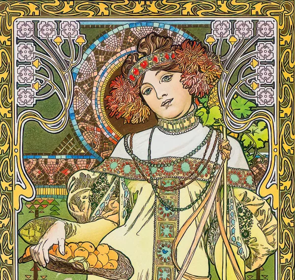 Kalendář HE N/194 Alfons Mucha