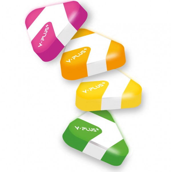 Pryž Fluo barevná Y-PLUS, YEX170200