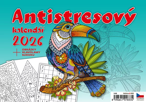 Kalendář HE S/48 Antistresový pracovní