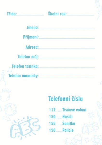 Úkolníček A5 Auto