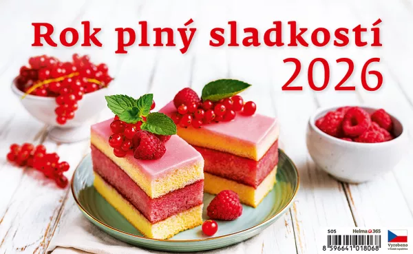 Kalendář Rok plný sladkostí