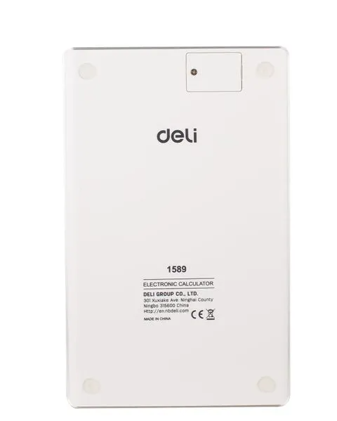 Kalkulačka DELI E1589 Bílá