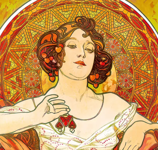 Kalendář HE N/194 Alfons Mucha
