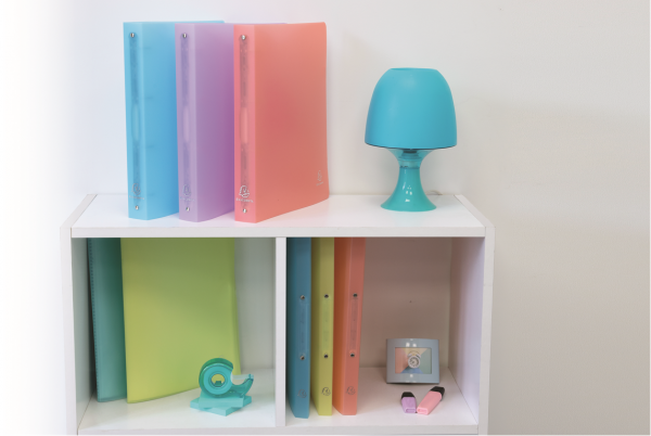 4Kroužkový Pořadač Pastel Zelený