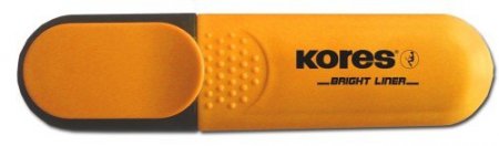 Zvýrazňovač Kores Bright liner oranžový