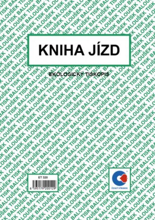 Kniha jízd A5 Baloušek ET320