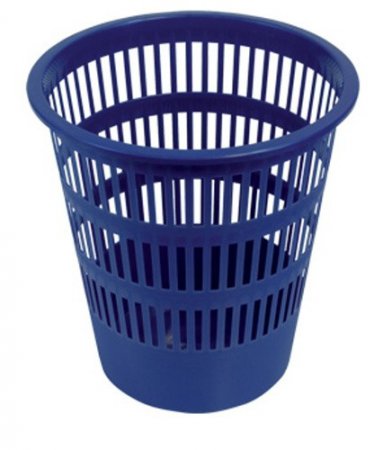 Koš na odpadky plastový 12l modrý