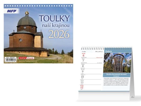 Kalendář MFP Toulky kraj.MINI 2026
