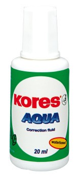 Opravný lak KORES Aqua štěteček