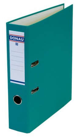 Pořadač páka A4 5cm Donau tyrkys