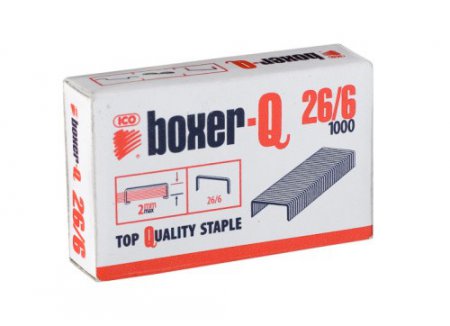 Drátky do sešívačky Boxer - Q 26/6