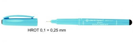 Liner Centropen 2631 0.1 Dokument černá