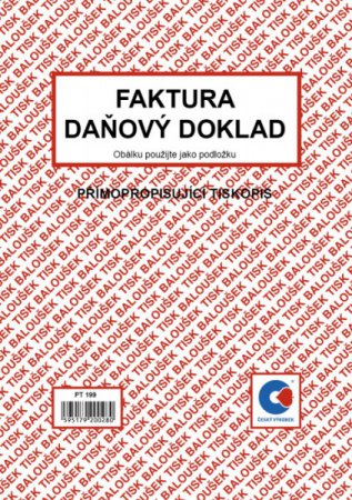 Faktura A5 NCR Baloušek PT199