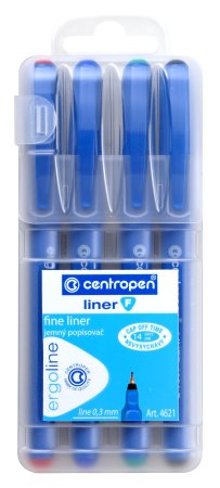 Liner Centropen 4621 4 ks sada