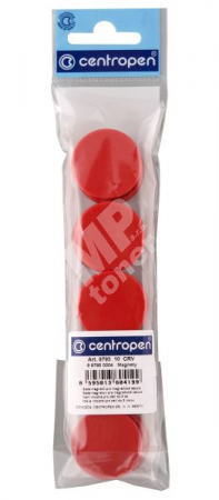 Magnet průměr 30 mm červený