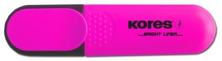 Zvýrazňovač Kores Bright liner růžový