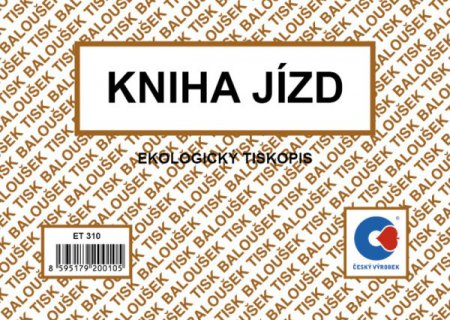 Kniha jízd A6 Baloušek ET310