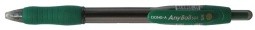 Kuličkové pero AnyBall 1,0 mm zelená