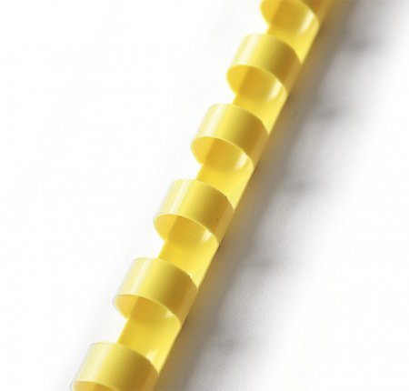 Plastové hřebeny 22 mm žlutá